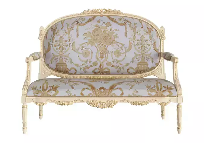 Imperial loveseat by Modenese