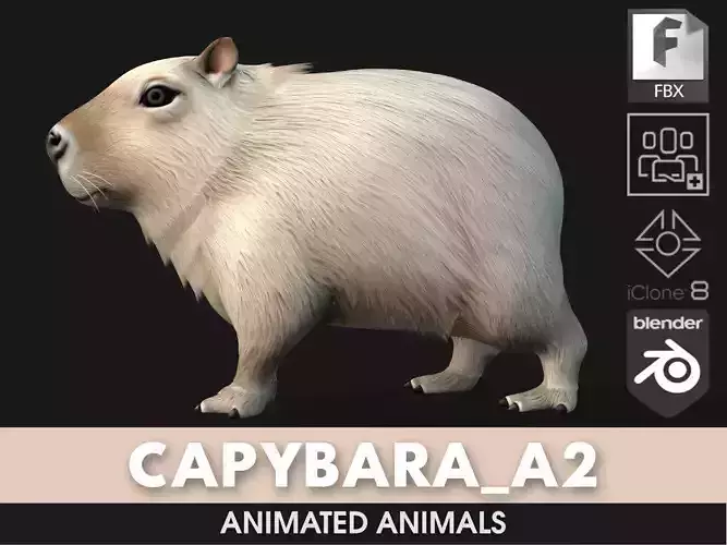 Capybara-A2 3D model