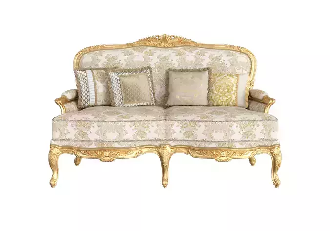 Royal loveseat by Modenese