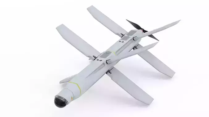 Loitering munition  Lancet drone 3D model