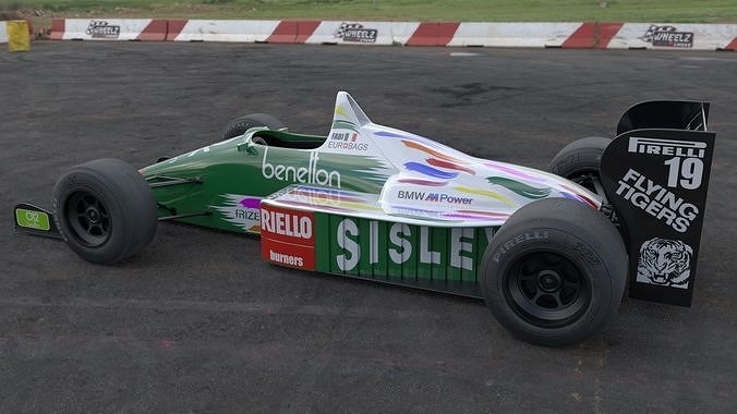 BENETTON B186  3D model