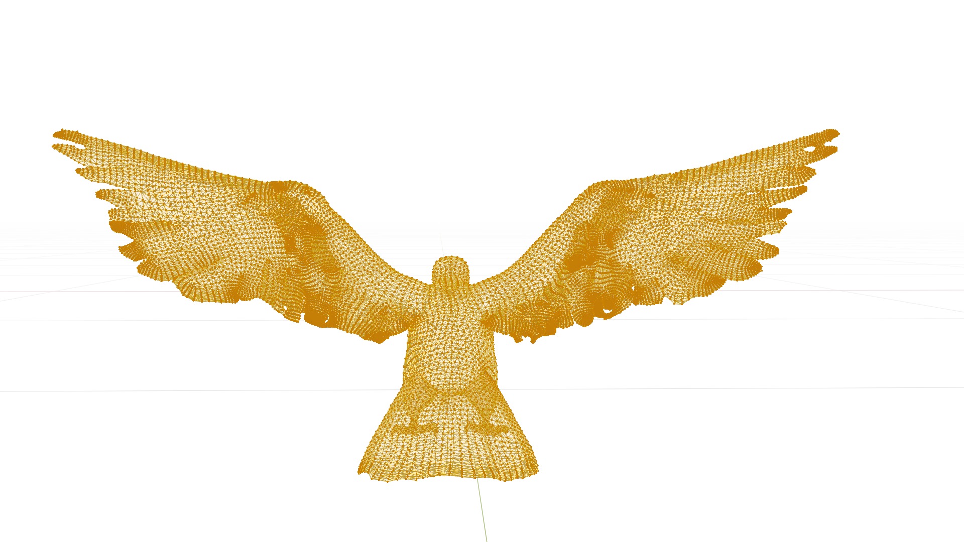 Bald Eagle 3D Model obj fbx blend mtl 3D model_2