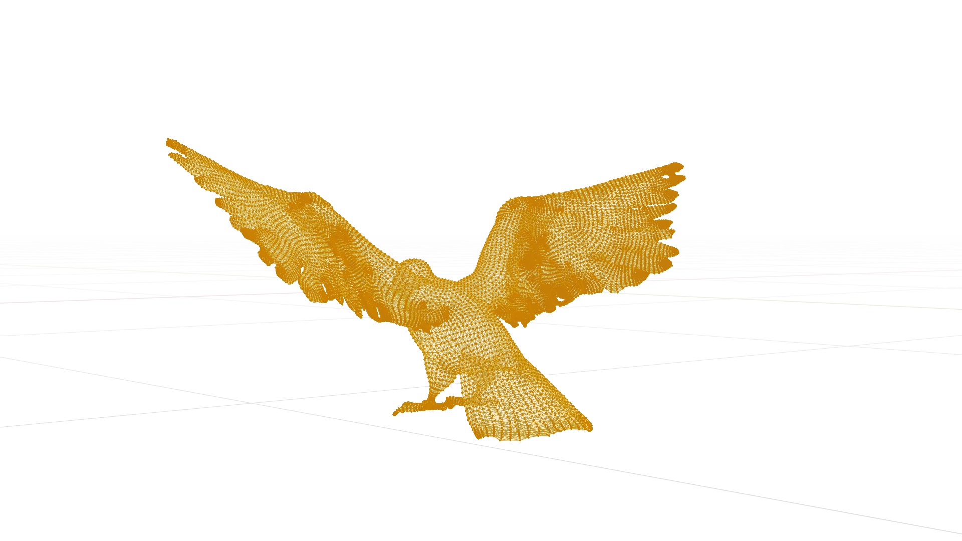 Bald Eagle 3D Model obj fbx blend mtl 3D model_4