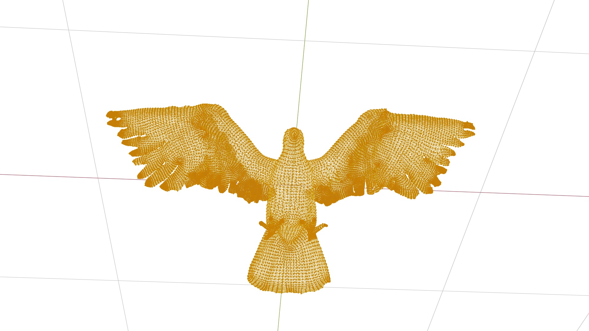 Bald Eagle 3D Model obj fbx blend mtl 3D model_6