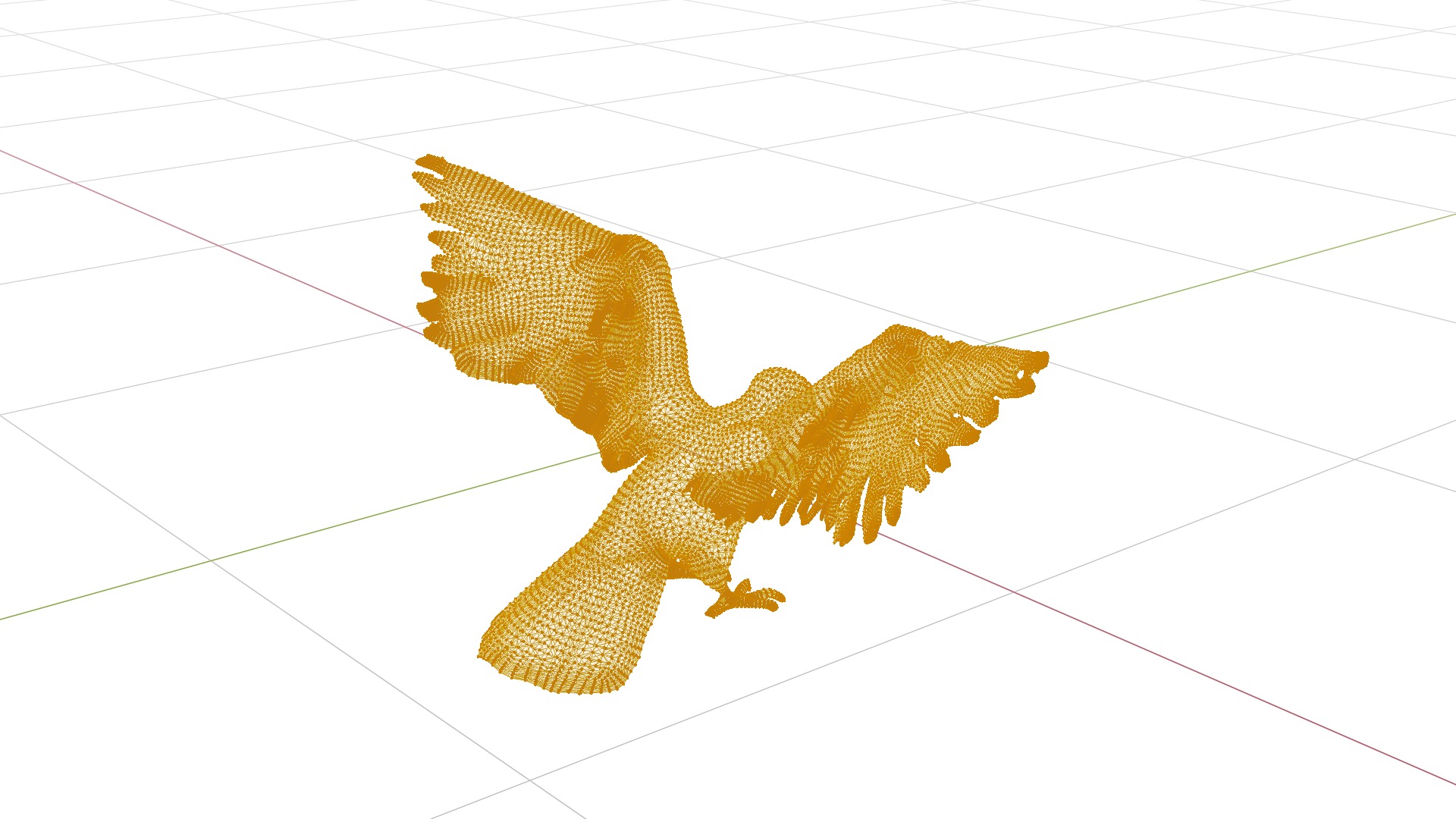 Bald Eagle 3D Model obj fbx blend mtl 3D model_5