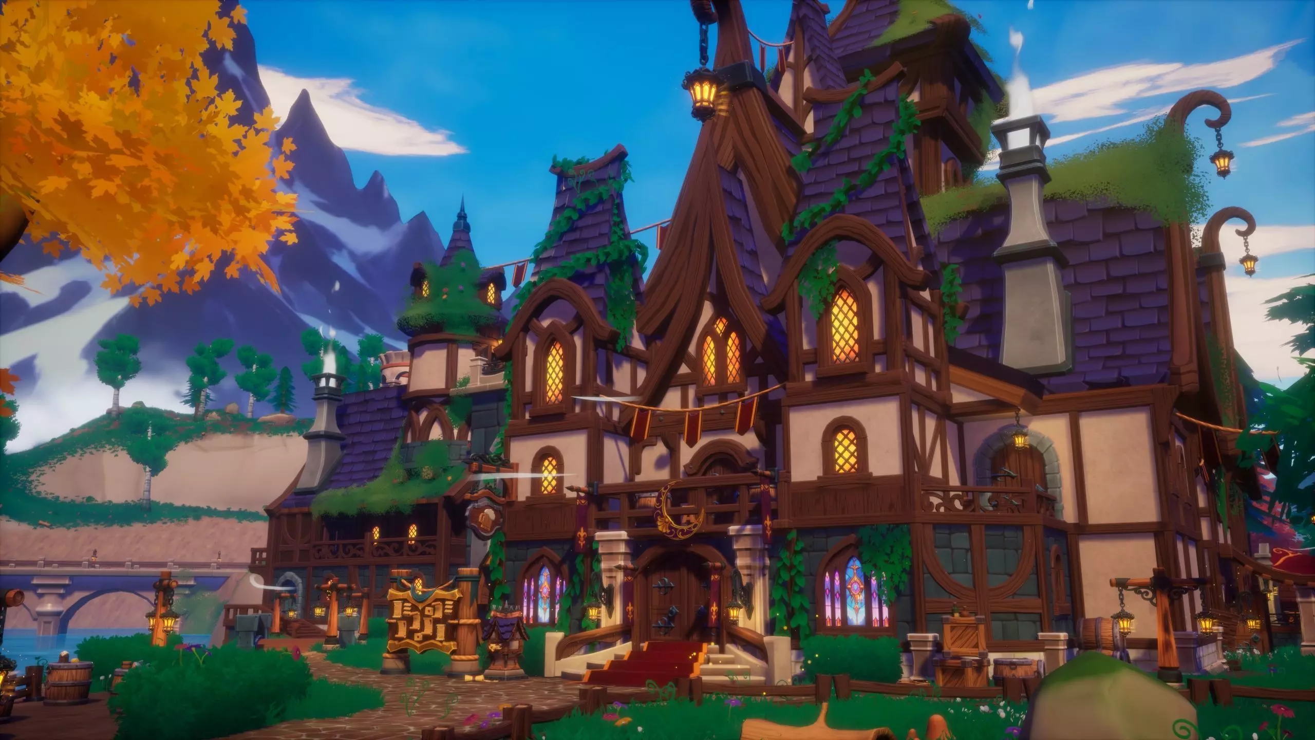 Emberheart Tavern - Stylized Modular Asset Kit for Unreal Engine Low-poly 3D model