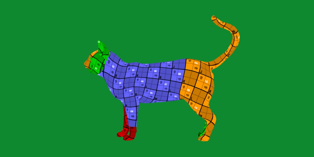 Ocicat Low-poly 3D model_16