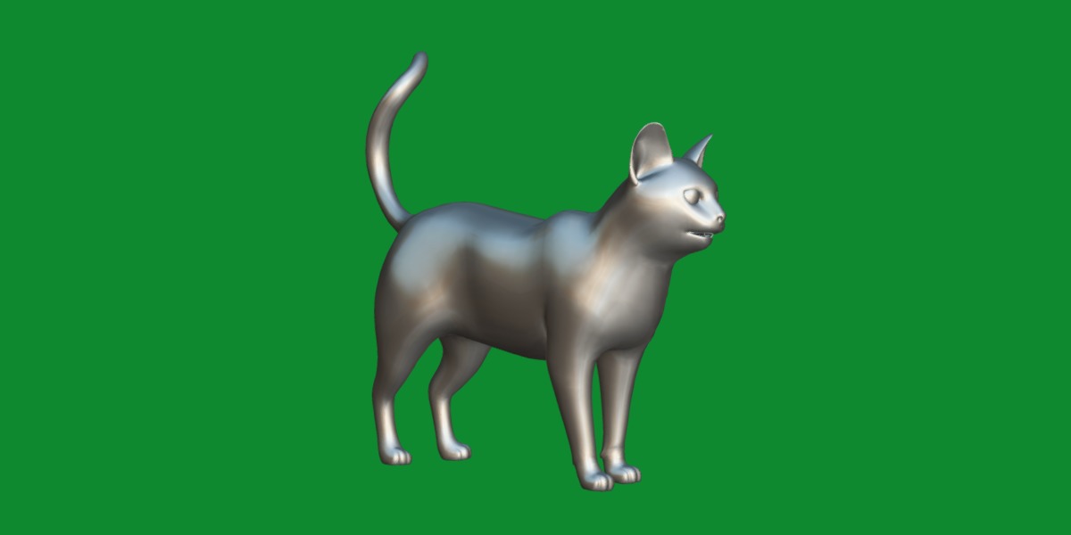 Ocicat Low-poly 3D model_11