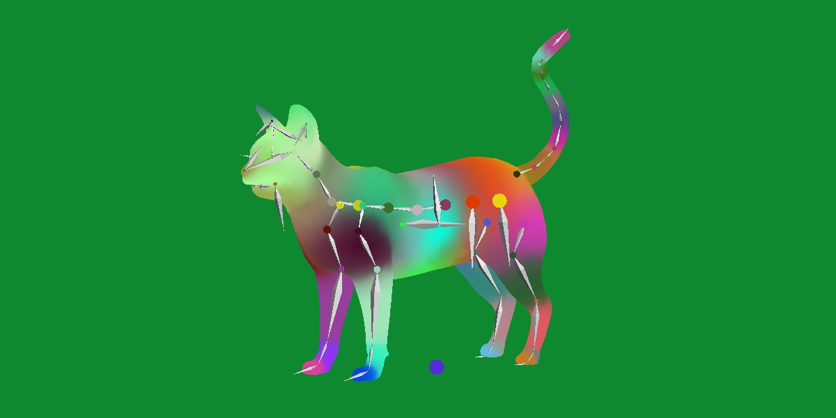Ocicat Low-poly 3D model_24