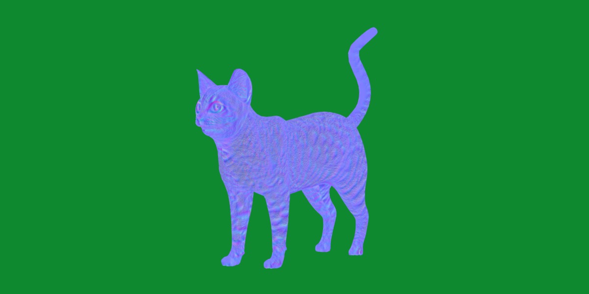 Ocicat Low-poly 3D model_27