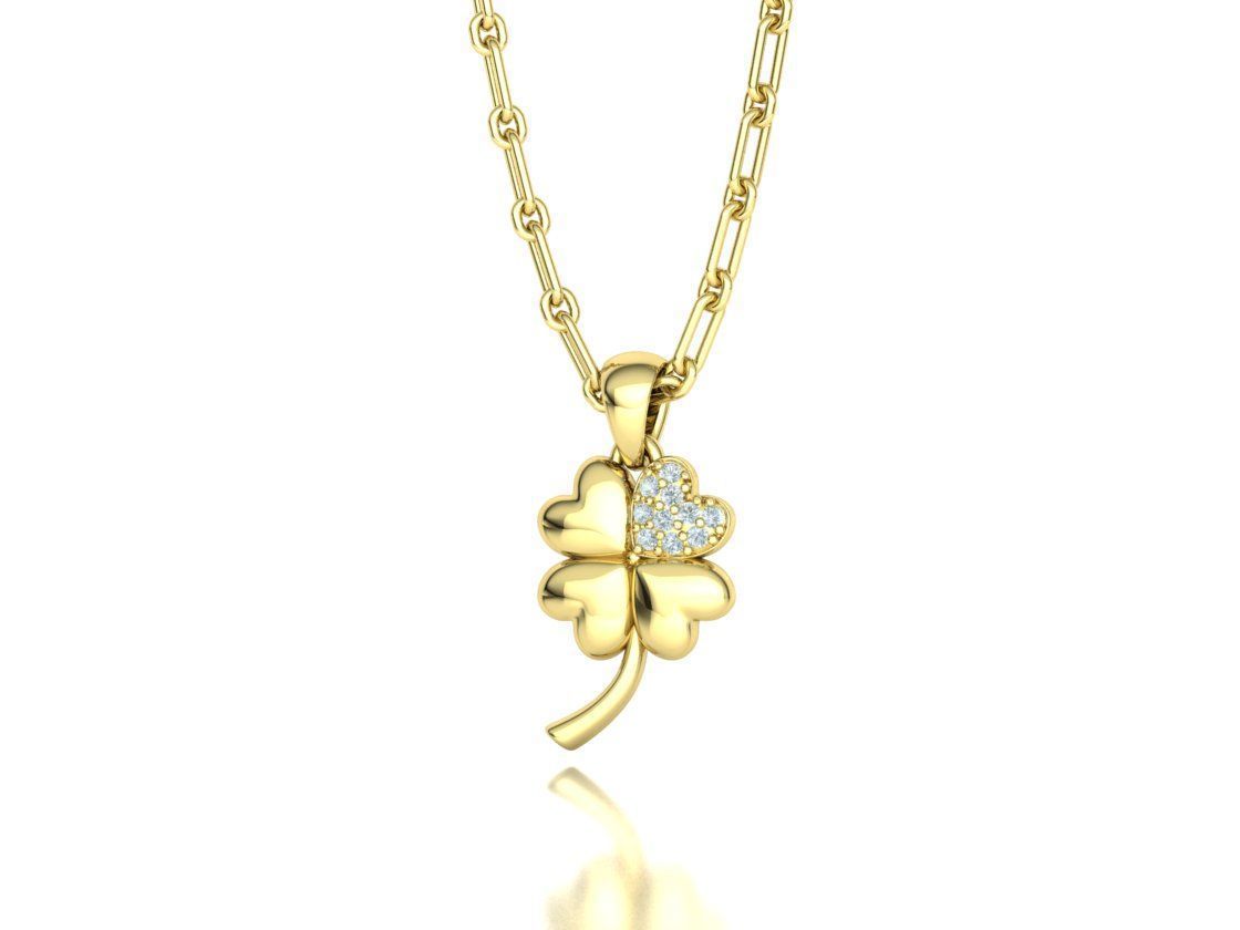 Clover Ring and Pendant Collection Lucky Symbol _37