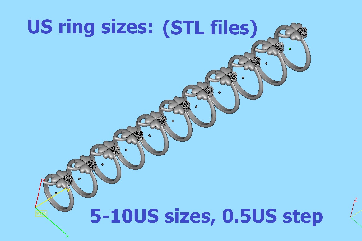Clover Ring and Pendant Collection Lucky Symbol _14
