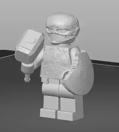 Lego Captaim America