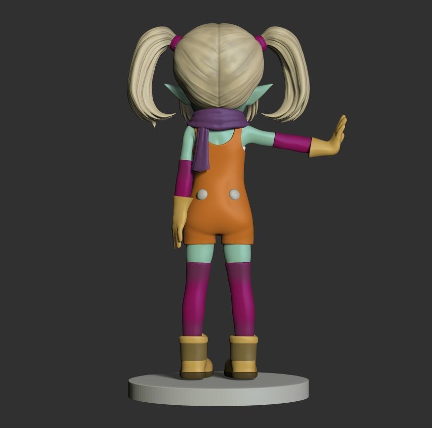 Panzy Dragon Ball Daima 3D print model_2