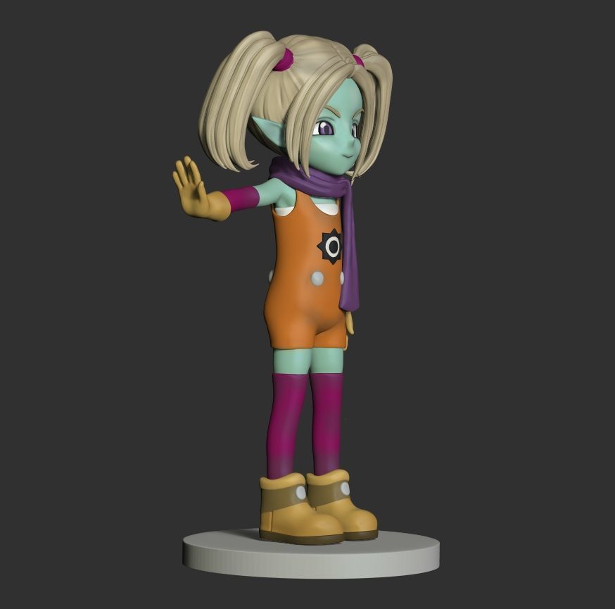 Panzy Dragon Ball Daima 3D print model_1