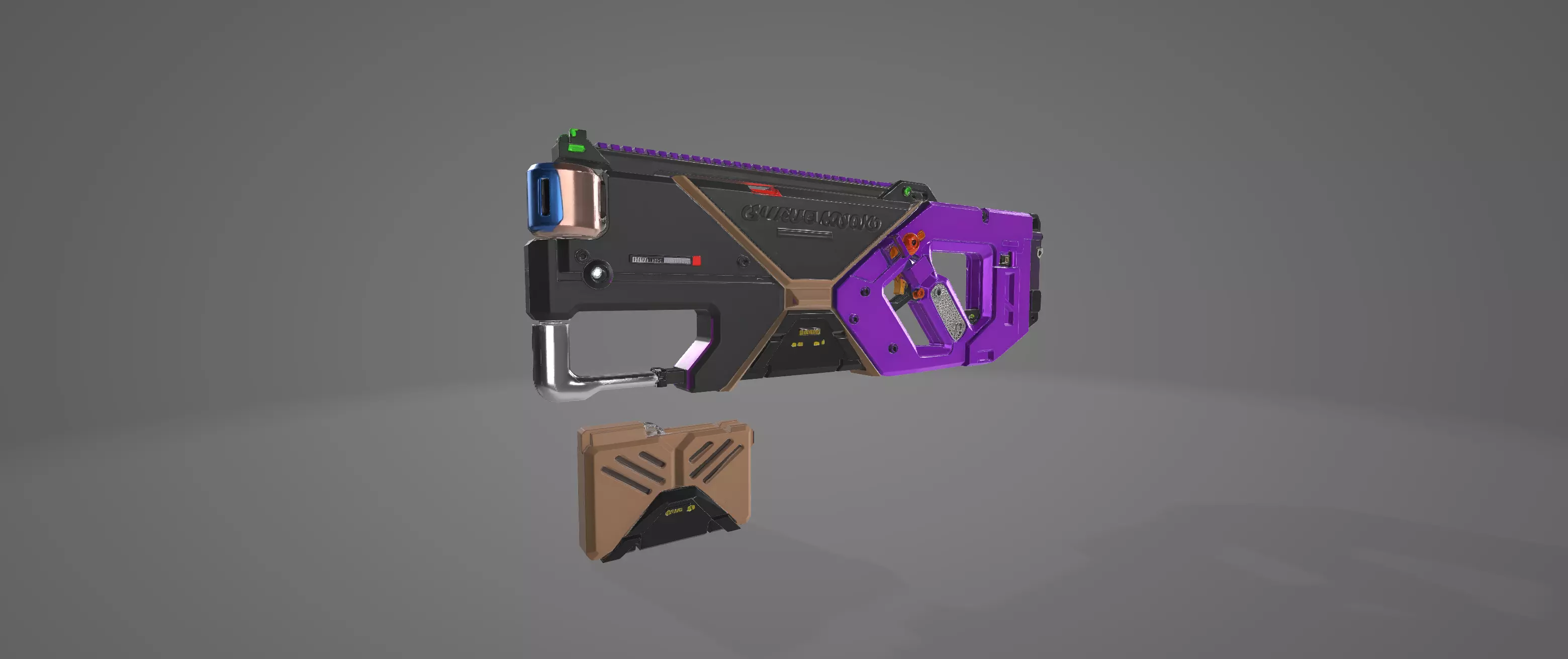 weapons set 1 - 94 items 3D model_34