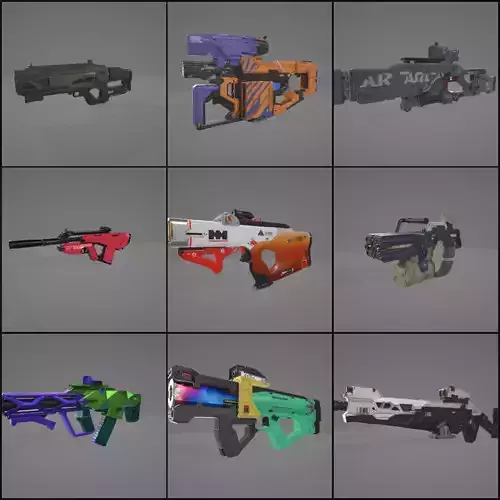 weapons set 1 - 94 items