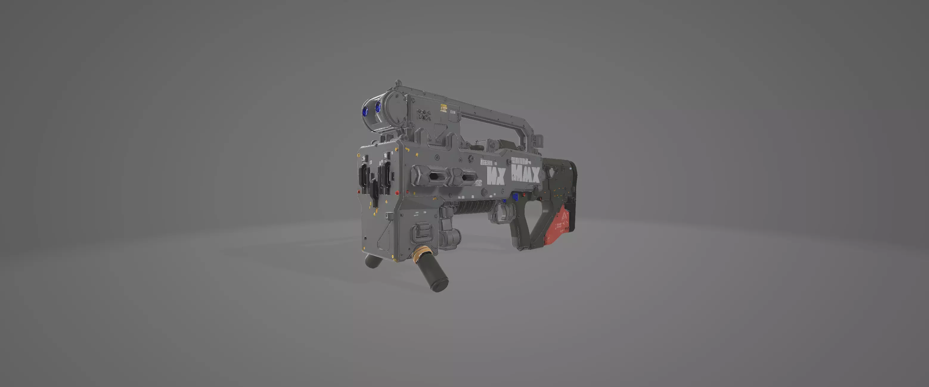 weapons set 1 - 94 items 3D model_14