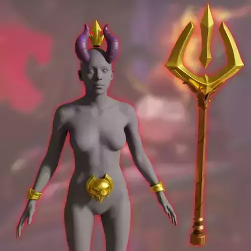 Devil Teemo League of Legends cosplay kit