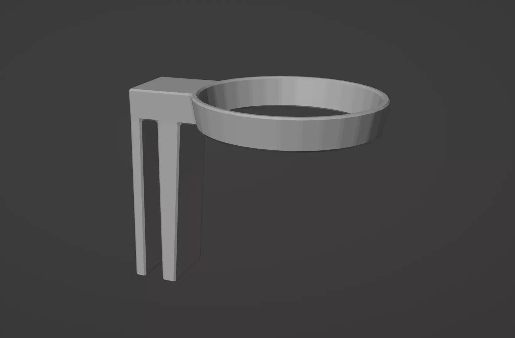 Aquarium small pot holder Free 3D print model