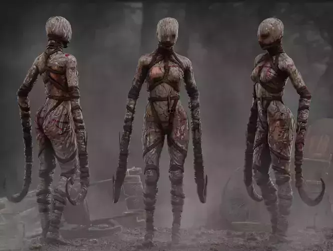 Horror Vengeful Woman