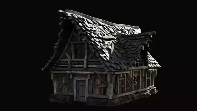 Medieval Wooden House