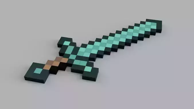 Minecraft Diamond Sword