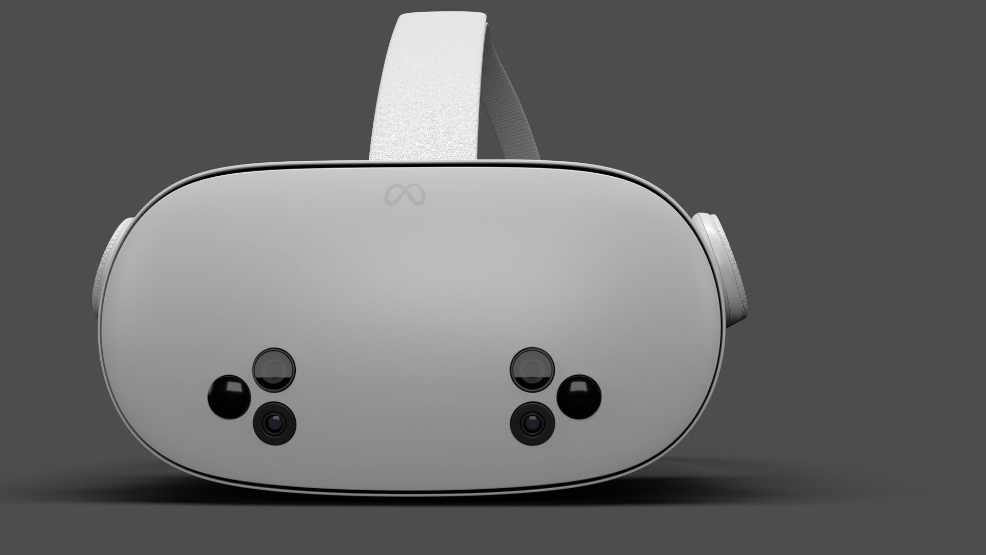 Meta Quest 3S with Controllers 3D model_11