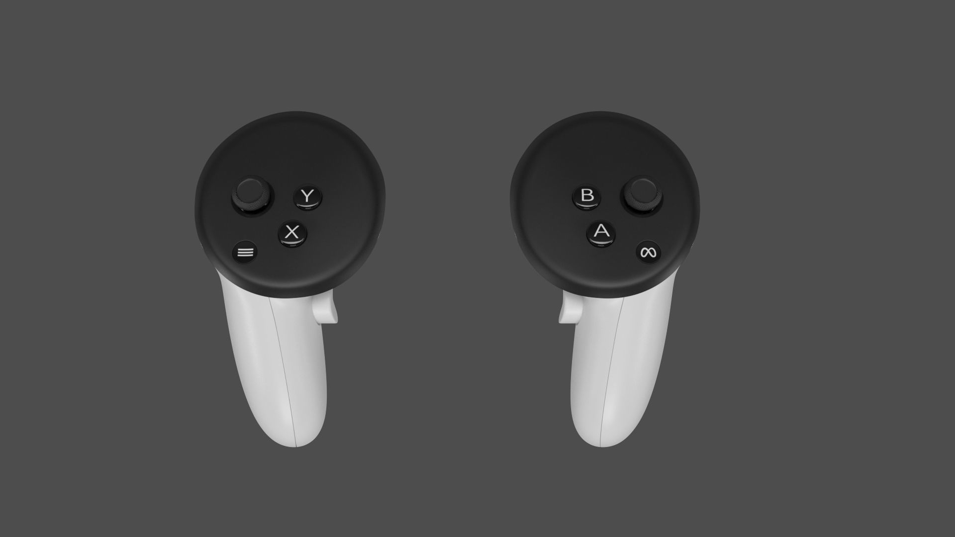 Meta Quest 3S with Controllers 3D model_23