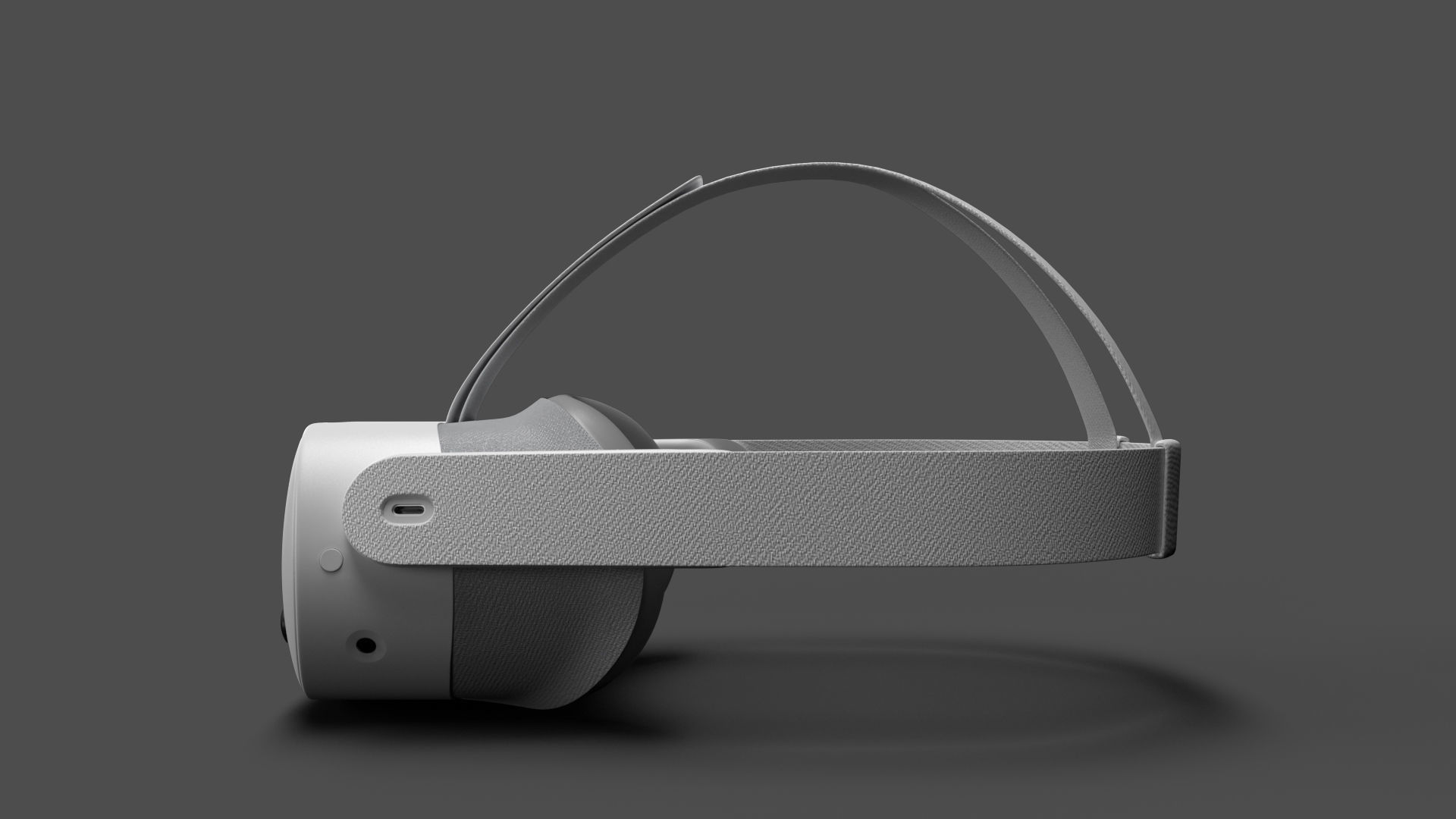 Meta Quest 3S with Controllers 3D model_8