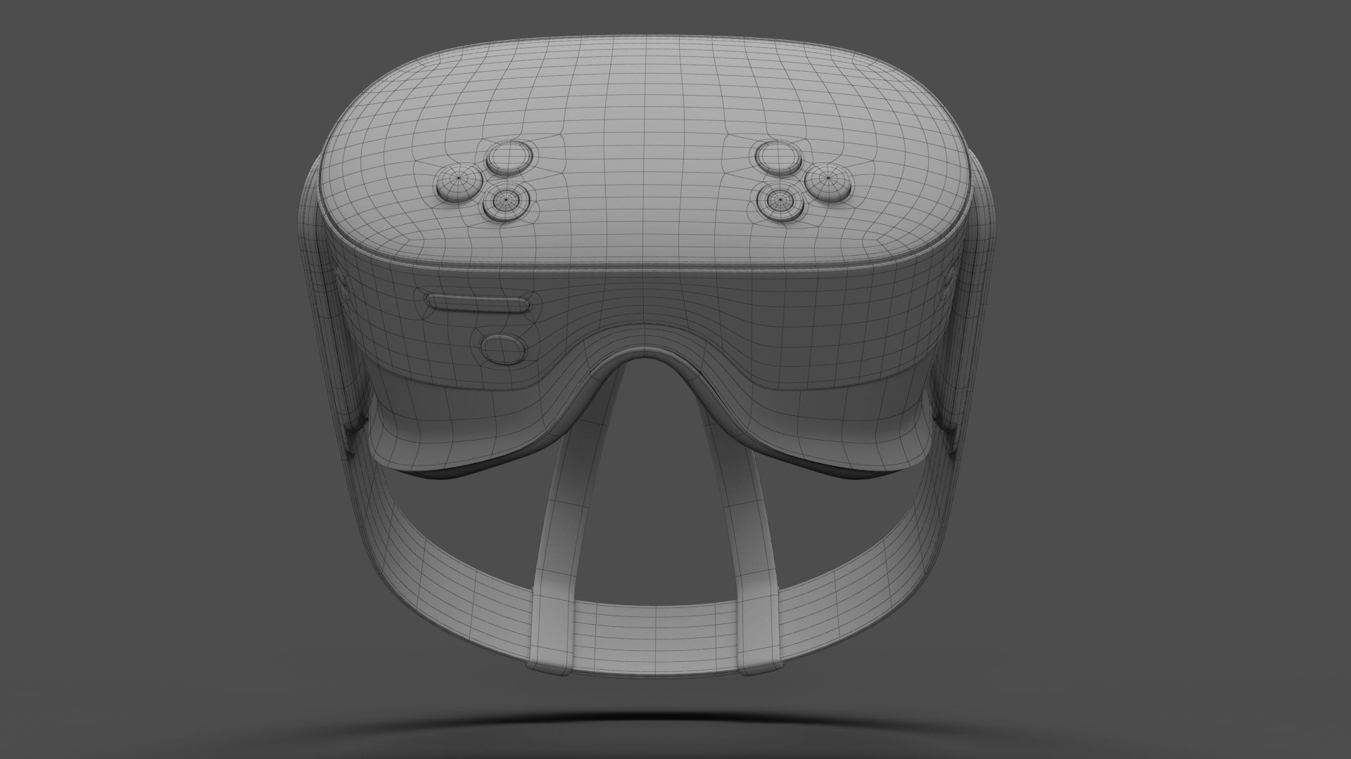 Meta Quest 3S with Controllers 3D model_21