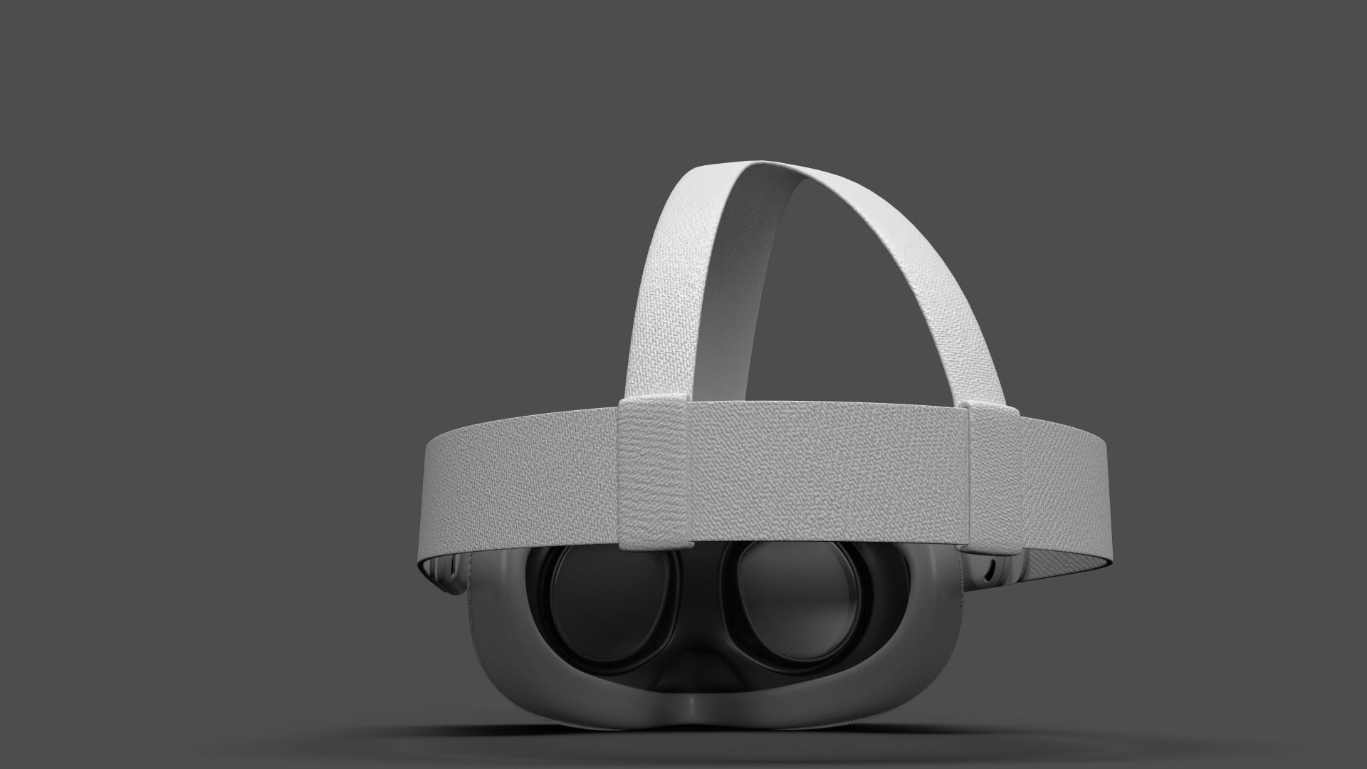 Meta Quest 3S with Controllers 3D model_6