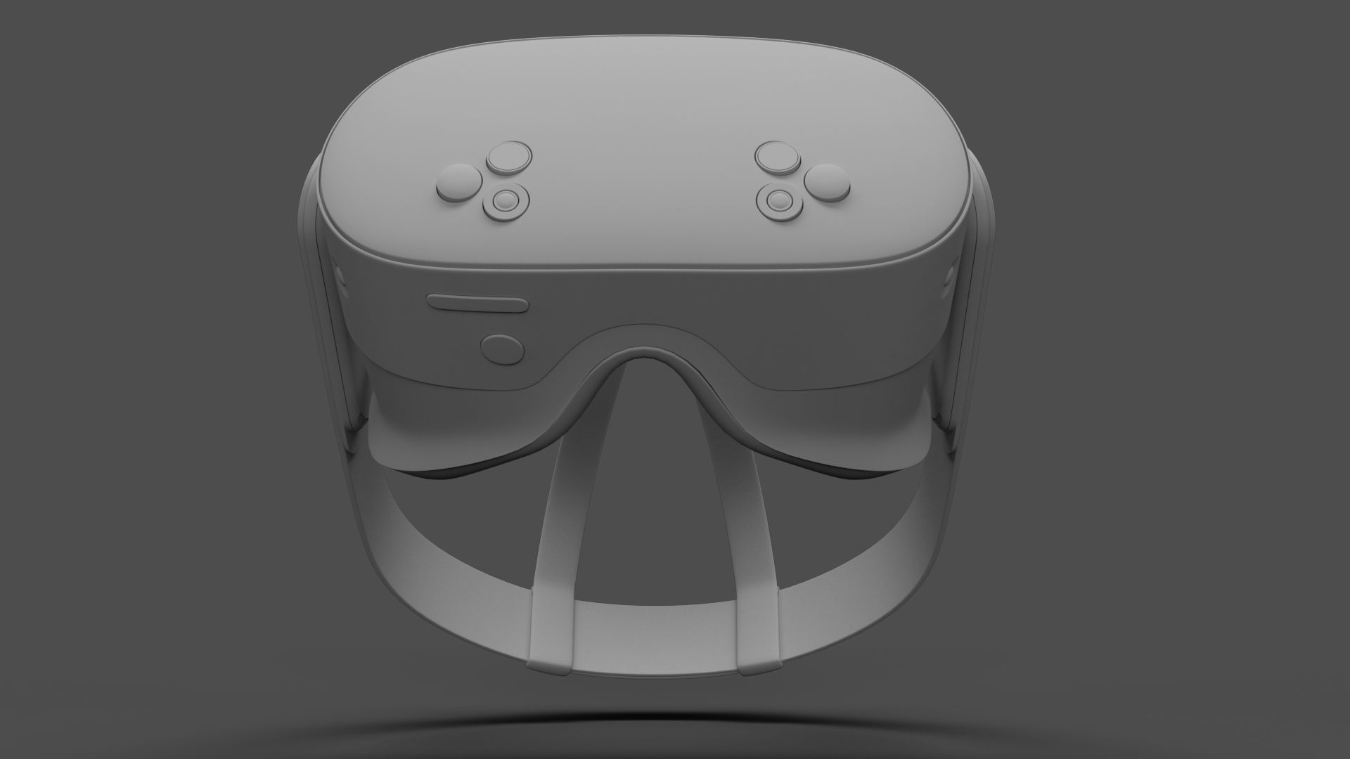 Meta Quest 3S with Controllers 3D model_20