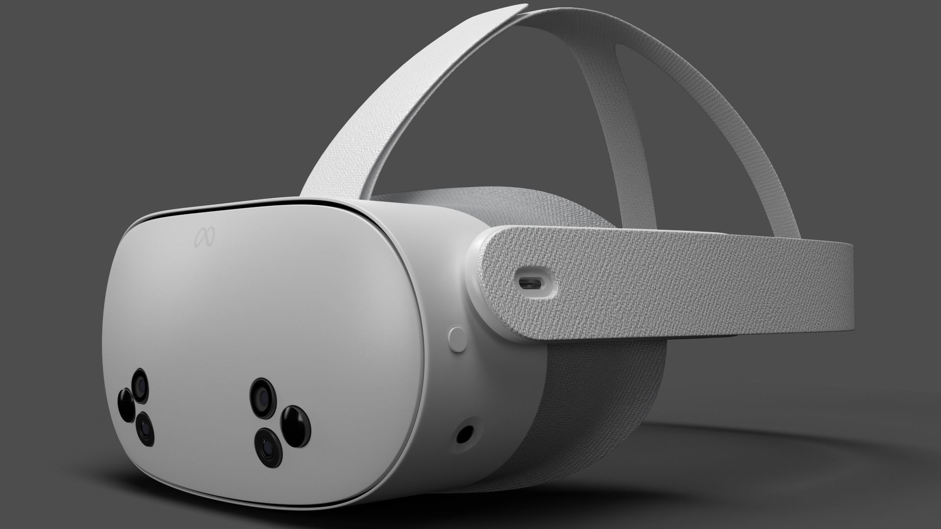 Meta Quest 3S with Controllers 3D model_15