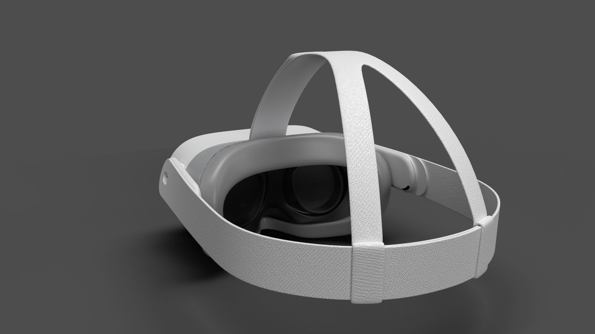 Meta Quest 3S with Controllers 3D model_7