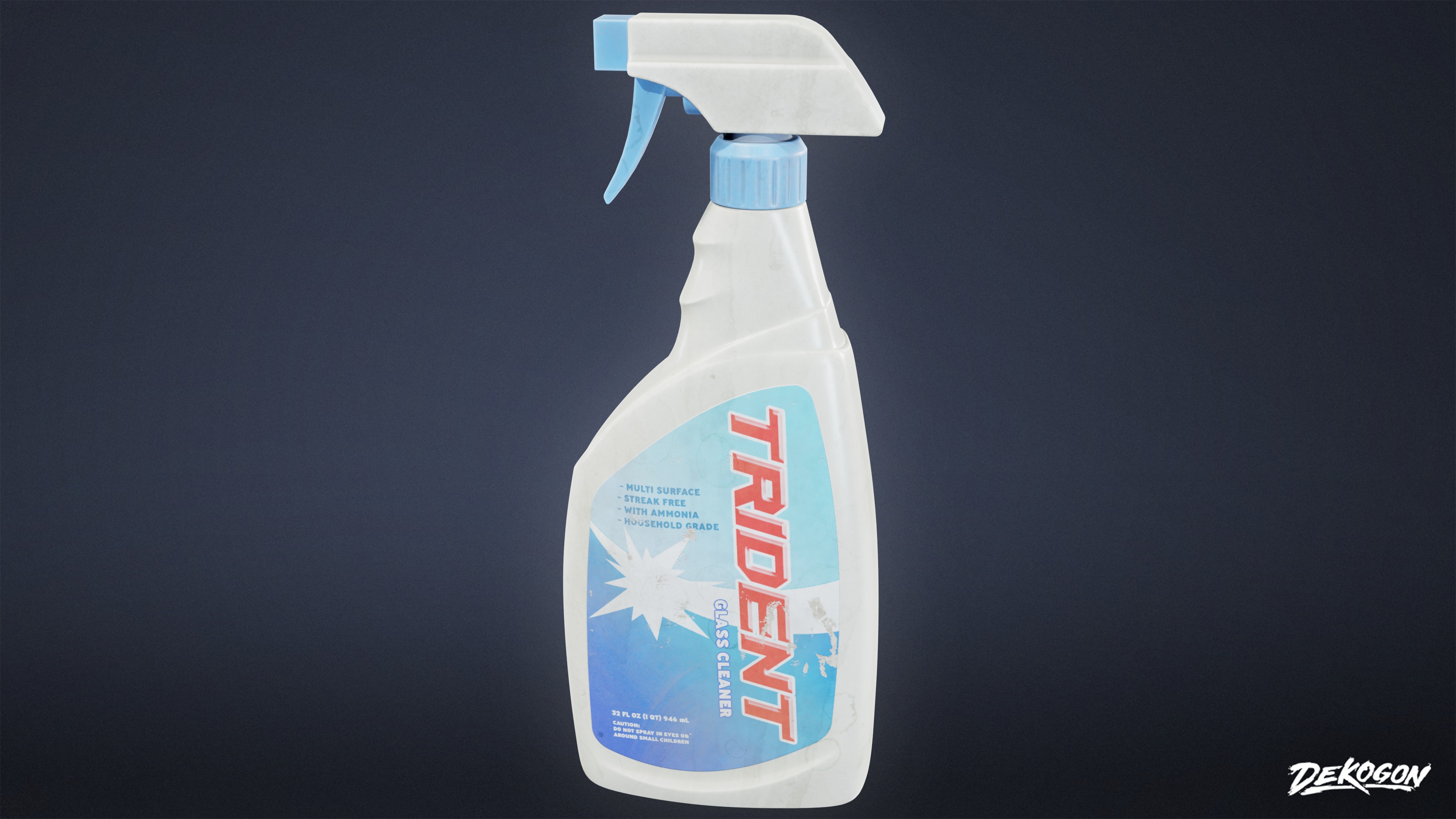 LAUNDROMAT - Household Bottles 01 - LOW POLY AND NANITE Low-poly 3D model_6