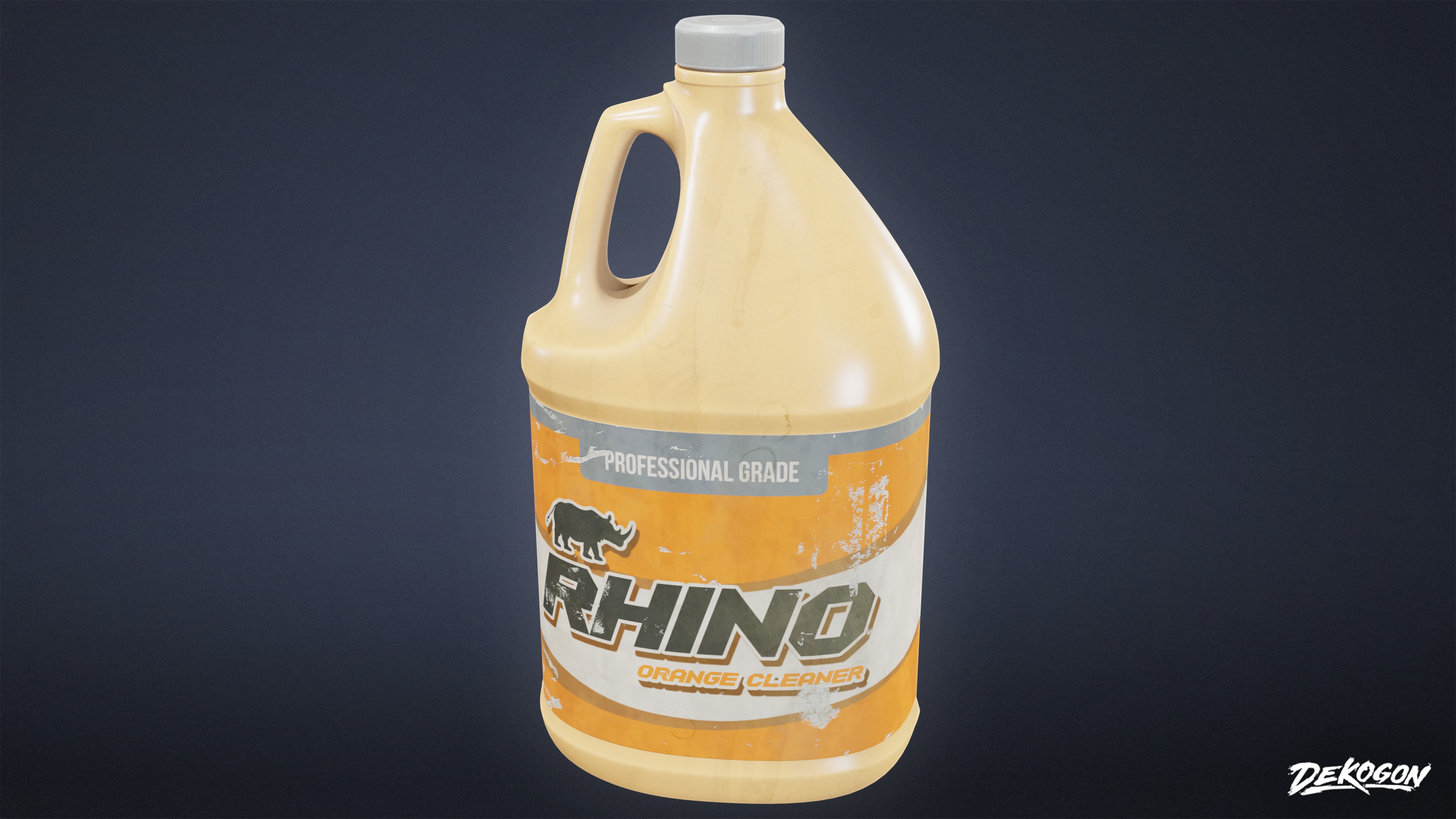 LAUNDROMAT - Household Bottles 01 - LOW POLY AND NANITE Low-poly 3D model_5