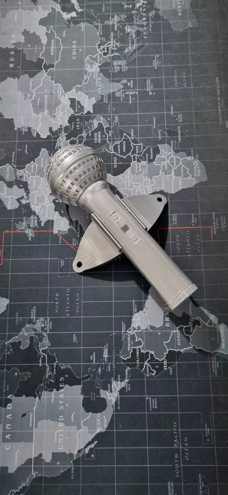 Microfone Silvio Santos 3D print model_0