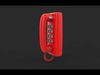  Wall Mounted Phone 3D model_1