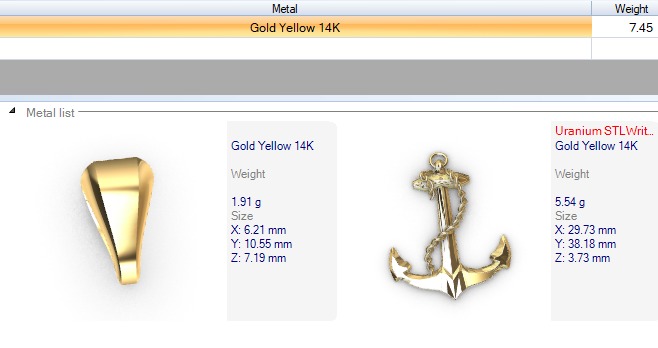 MENS ANCHOR PENDANT NECKLACE ROPE DESIGN JEWELRY 3D print model_4