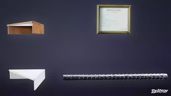 LAUNDROMAT - Laundromat Kit 01 - LOW POLY AND NANITE