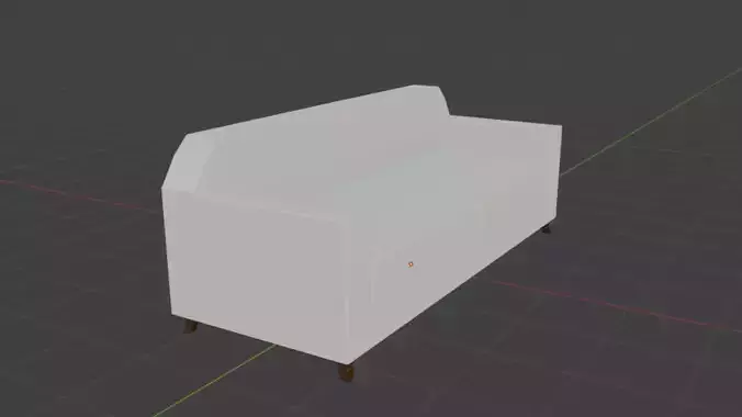 Lowpoly Sofa