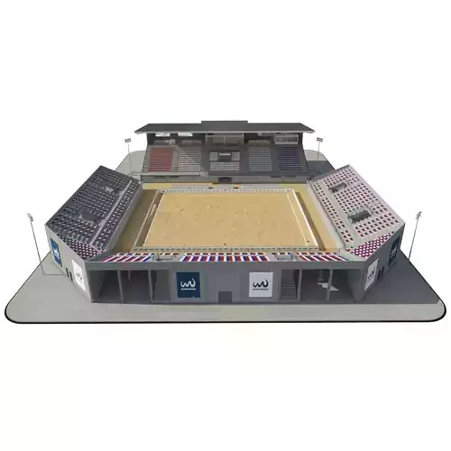 Beach Soccer Stadium 3D model