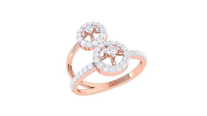 The Pinnacle of Luxury Exclusive Diamond Rings  3D print model