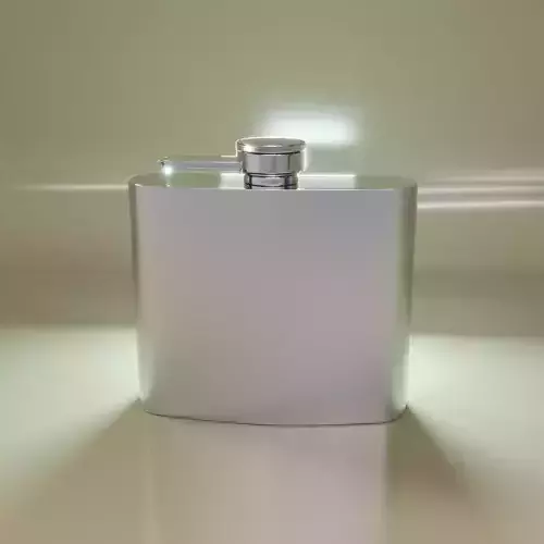 whiskey metal flask