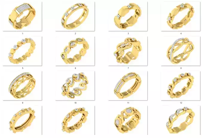 Sparkling Dreams Timeless Diamond Rings for Women