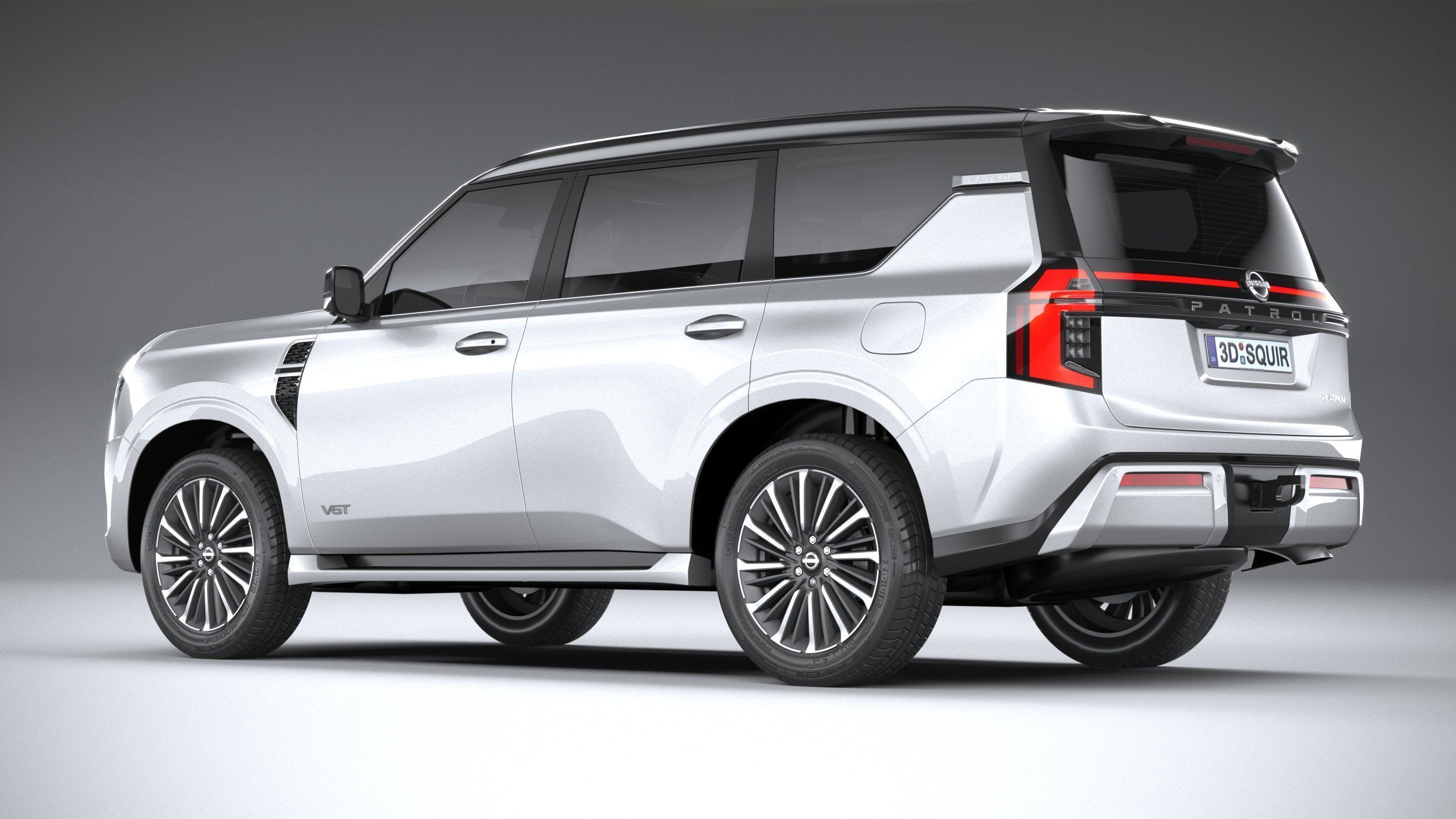 Nissan Patrol 2025 3D model_5