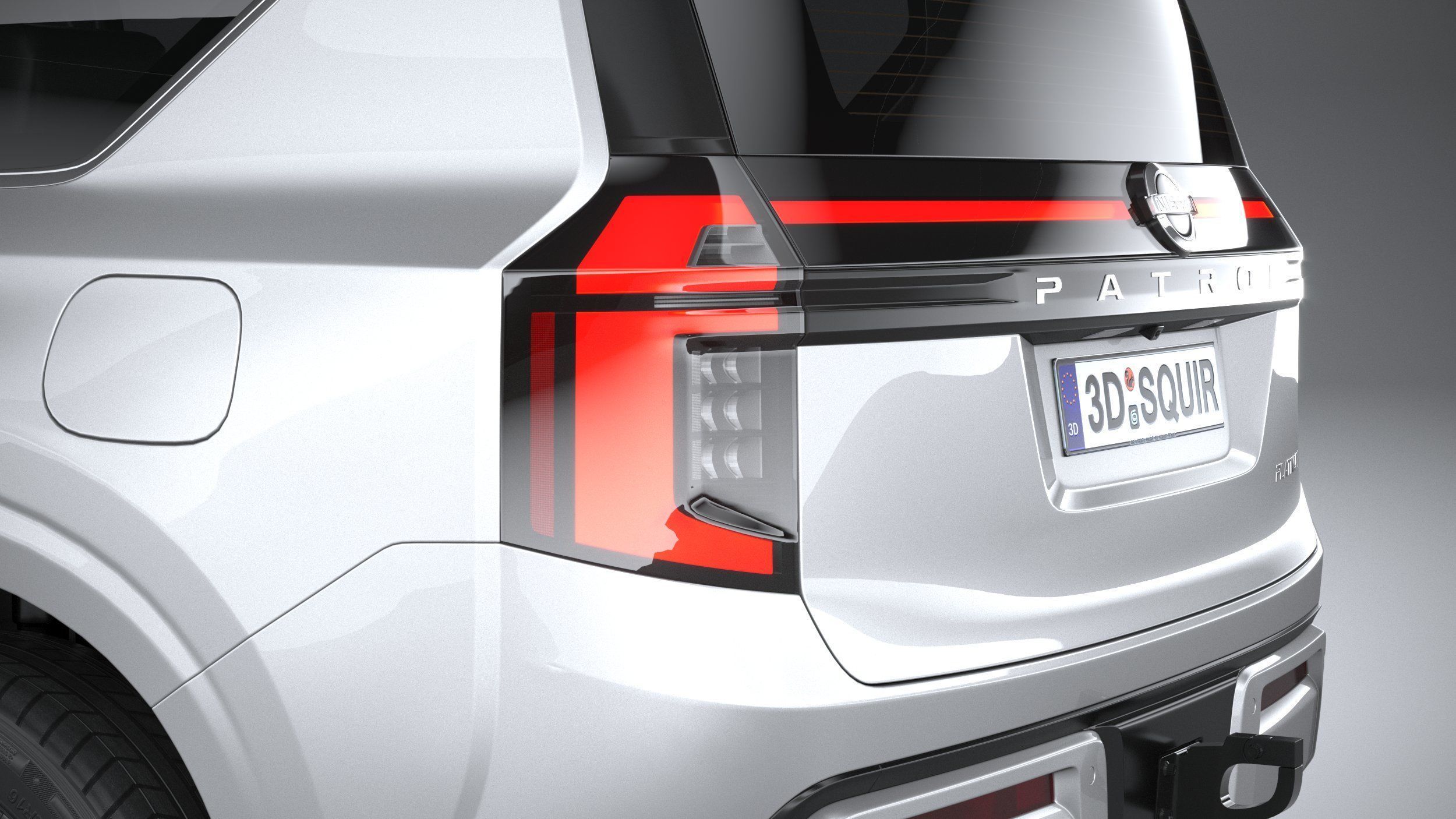 Nissan Patrol 2025 3D model_6