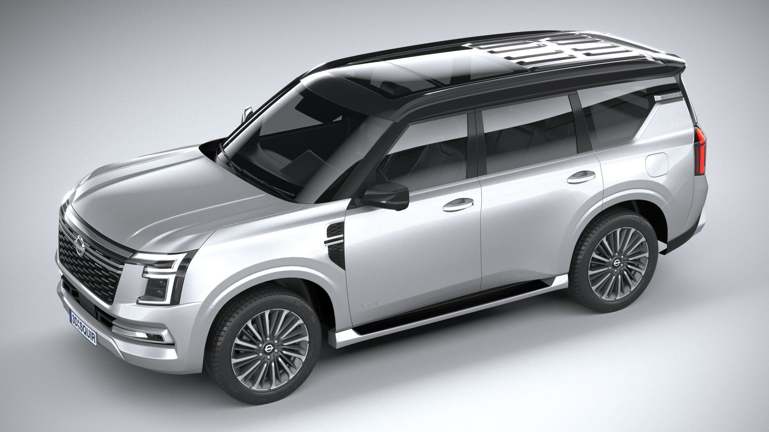 Nissan Patrol 2025 3D model_7