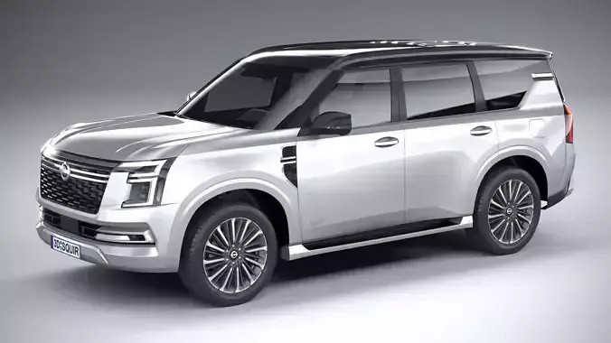Nissan Patrol 2025 3D model